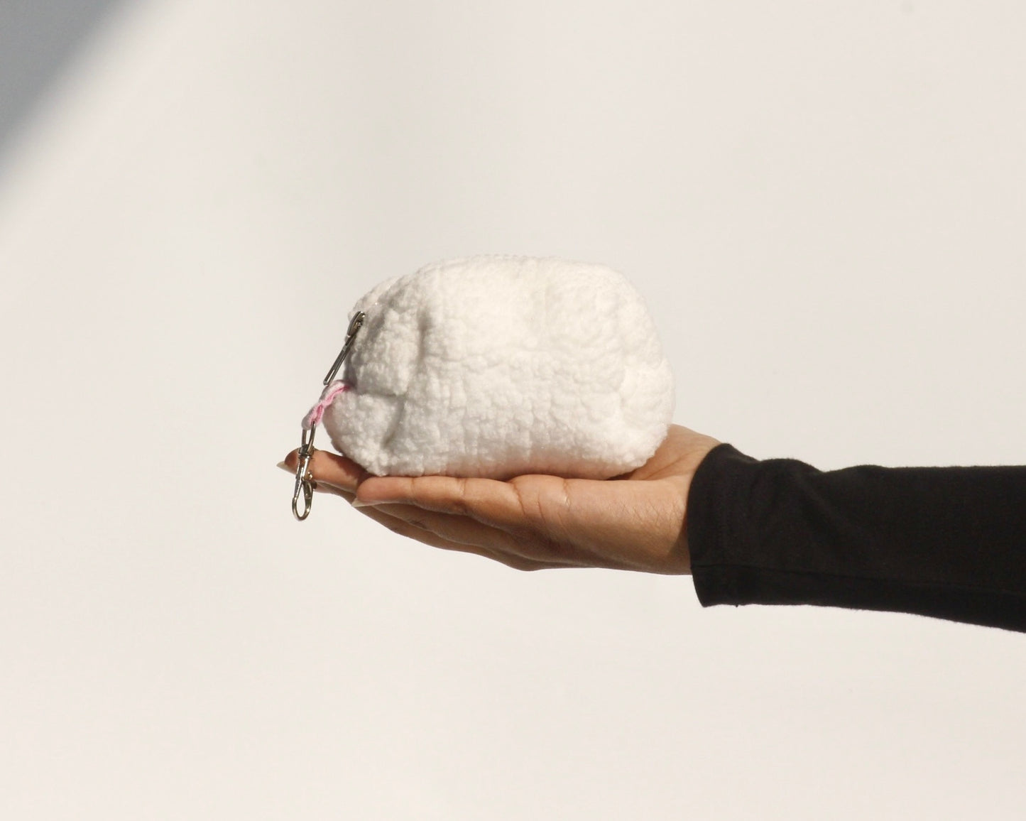 Cream Cloud White Mini Pouch