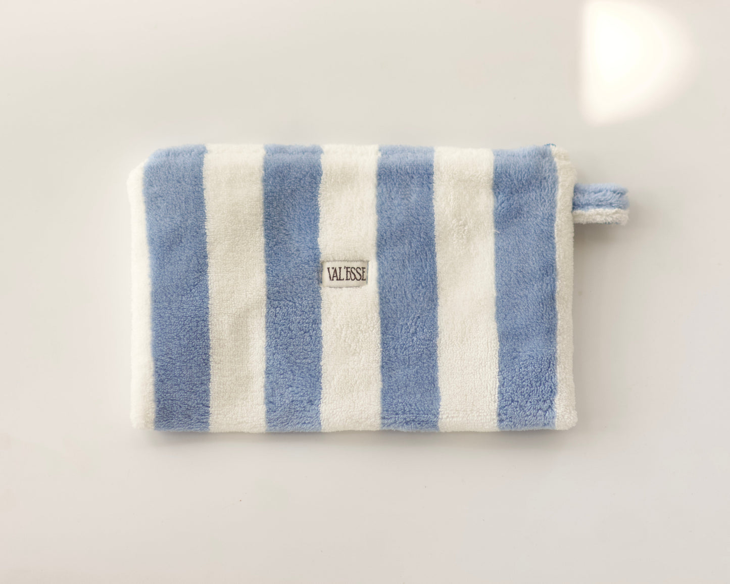 Cabana Blue Large Flat Pouch